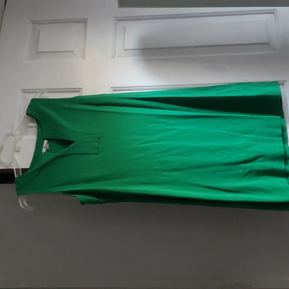 Green Tunic Summer Dress